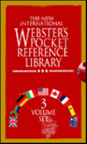 Stock image for The New International Webster's 3 Volume Boxed Mass Market Desk Reference Set Red for sale by Half Price Books Inc.
