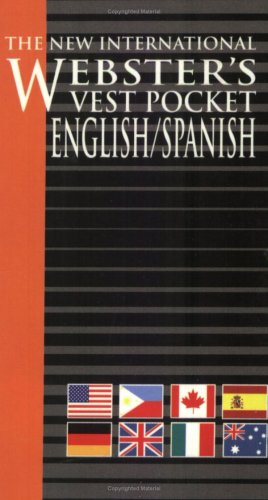 Imagen de archivo de Webster's Vest Pocket English/Spanish a la venta por 2Vbooks