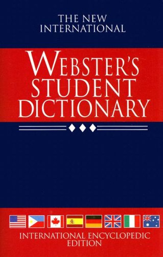 Stock image for The New International Webster's Student Dictionary for sale by Wonder Book