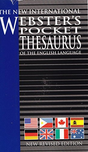 Beispielbild fr The New International Webster's Pocket Thesaurus of the English Language, New Revised Edition zum Verkauf von Half Price Books Inc.