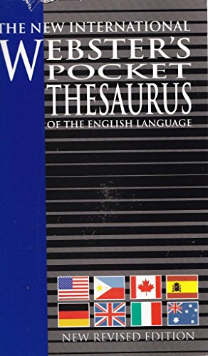 9781582794204: The New International Webster's Pocket Reference Thesaurus Edition: reprint