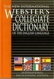 Imagen de archivo de The New International Webster's Collegiate Dictionary of the English Language a la venta por Ergodebooks