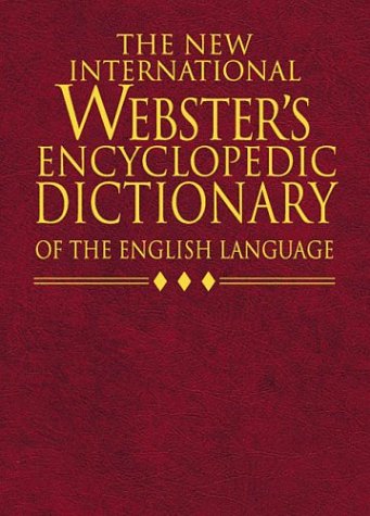 9781582795607: The New International Webster's Dictionary of the English Language