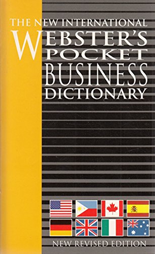 Stock image for The New International Webster's Pocket Business Dictionary for sale by SecondSale