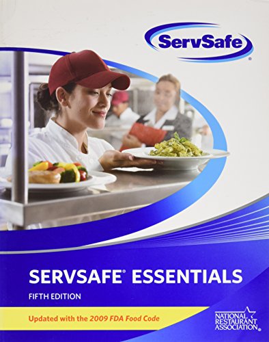 Imagen de archivo de ServSafe Essentials w/out Exam Answer sheet, (Updated w/ 2009 FDA Food Code) a la venta por HPB-Red