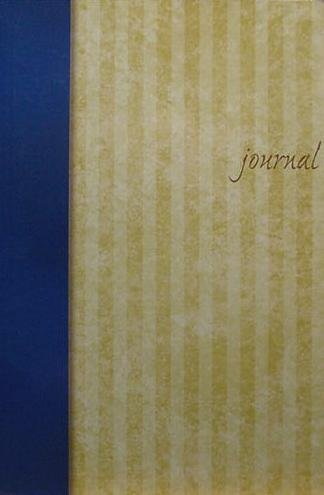 Beispielbild fr Journal (Blue and Tan) zum Verkauf von Wonder Book