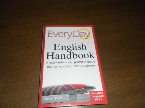 Beispielbild fr Everyday English Handbook-A quick reference, practical guide for home, office, and classroom. zum Verkauf von Wonder Book