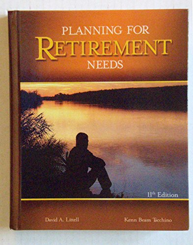 Beispielbild fr Planning for Retirement Needs zum Verkauf von Wonder Book