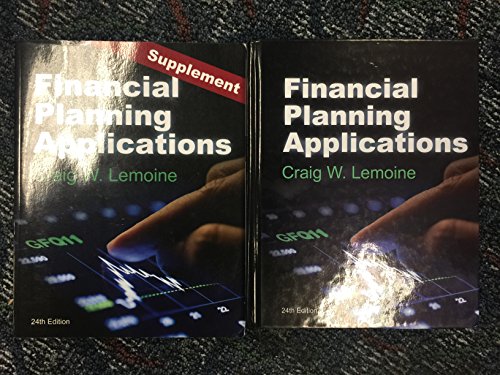 Beispielbild fr Financial Planning Applications, Twenty-Fourth Edition zum Verkauf von Better World Books