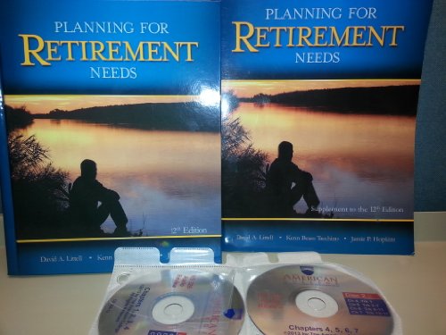 Beispielbild fr Planning for Retirement Needs, Twelfth Edition zum Verkauf von SecondSale
