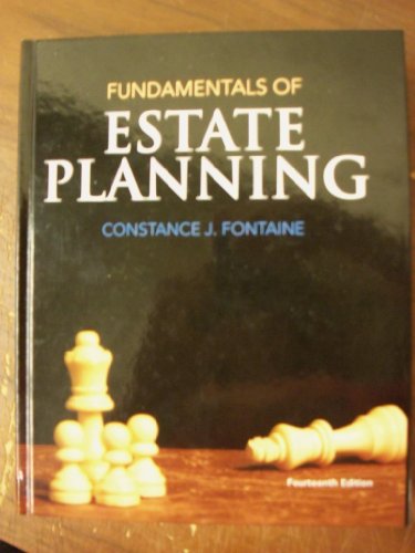 Beispielbild fr Fundamentals of Estate Planning zum Verkauf von Goodwill of Colorado