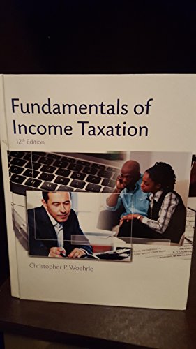 Stock image for Fundamentals of Income Taxation for sale by ThriftBooks-Dallas