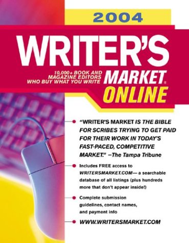 9781582971902: 2004 Writer's Market Online