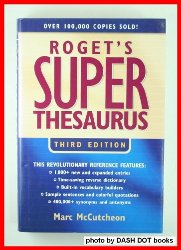 Imagen de archivo de Roget's Super Thesaurus a la venta por SecondSale