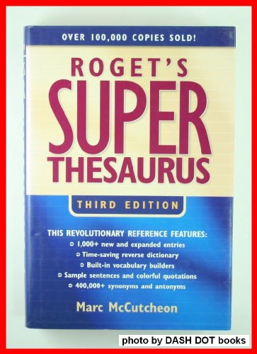 9781582972534: Roget's Super Thesaurus