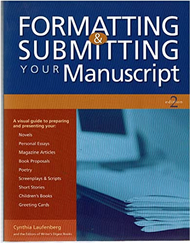 Imagen de archivo de Formatting & Submitting Your Manuscript a la venta por Wonder Book