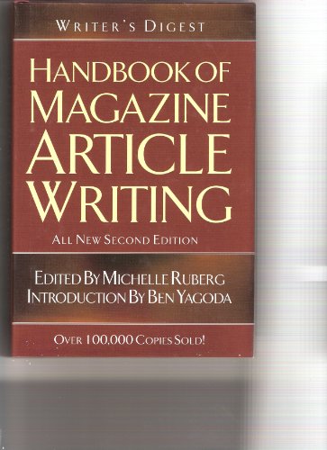 Beispielbild fr Writer's Digest Handbook Of Magazine Article Writing zum Verkauf von Wonder Book