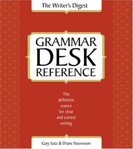 Beispielbild fr The Writer's Digest Grammar Desk Reference zum Verkauf von Better World Books