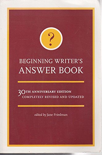 Beginning Writer's Answer Book