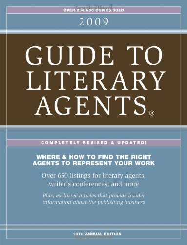 Stock image for 2009 Guide To Literary Agents for sale by BookHolders