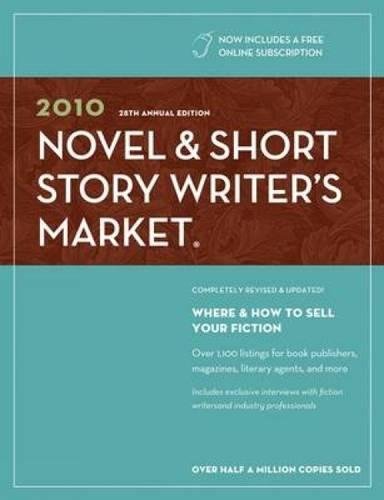 Beispielbild fr 2010 Novel and Short Story Writer's Market zum Verkauf von Better World Books