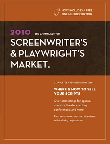 Stock image for 2010 Screenwriter's and Playwright's Market for sale by Better World Books: West