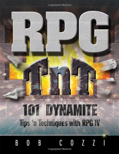 Stock image for RPG Tnt: 101 Dynamite Tips 'n' Techniques with RPG IV for sale by ThriftBooks-Atlanta