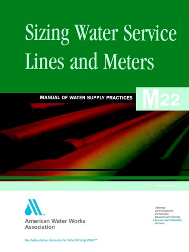 Beispielbild fr Sizing Water Service Lines and Meters (Awwa Manual, M22) zum Verkauf von HPB-Red