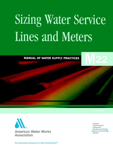 Imagen de archivo de Sizing Water Service Lines and Meters, 2nd Edition a la venta por Book Dispensary