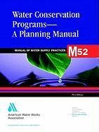Stock image for Water Conservation Programs (M52): AWWA Manual of Practice (AWWA Manuals) for sale by Books From California