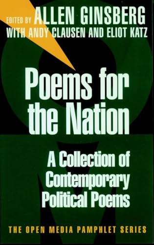 Imagen de archivo de Poems for the Nation : A Collection of Contemporary Political Poems a la venta por Better World Books