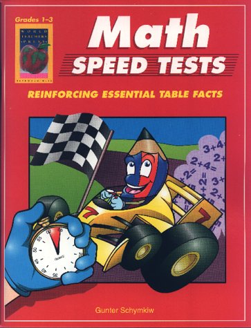 9781583240588: Math Speed Tests, Book 1: Grades 1-3: Reinforcing Essential Math Facts