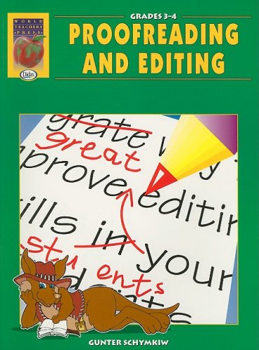 9781583240984: Proofreading and Editing, Grades 3-4