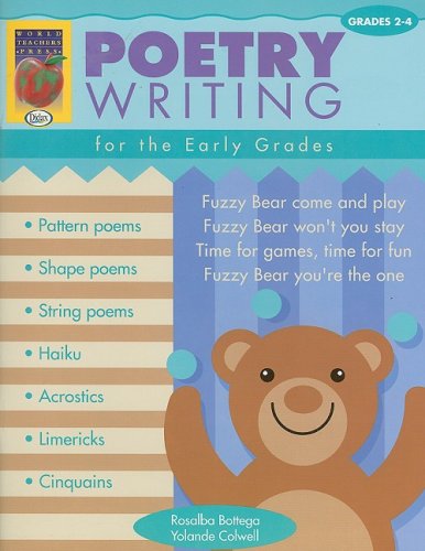 Stock image for Poetry Writing for the Early Grades for sale by Wonder Book