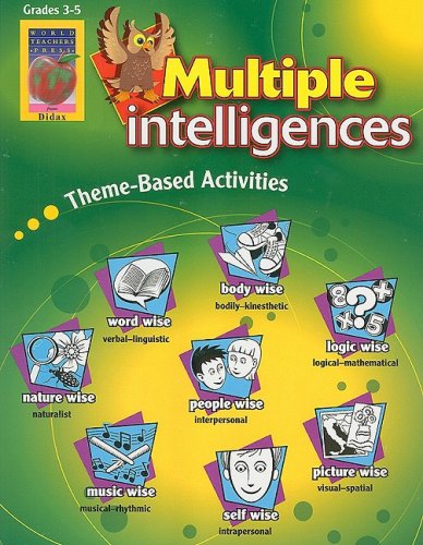 9781583242087: Multiple Intelligences, Grades 3 to 5: Theme-Based Activities