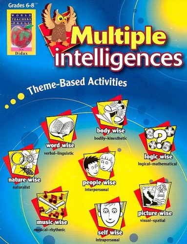 Imagen de archivo de Multiple Intelligences, Grades 6-8 a la venta por Phatpocket Limited