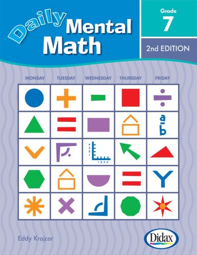 Beispielbild fr Daily Mental Math, 2nd Edition (Grade 7) zum Verkauf von BuenaWave