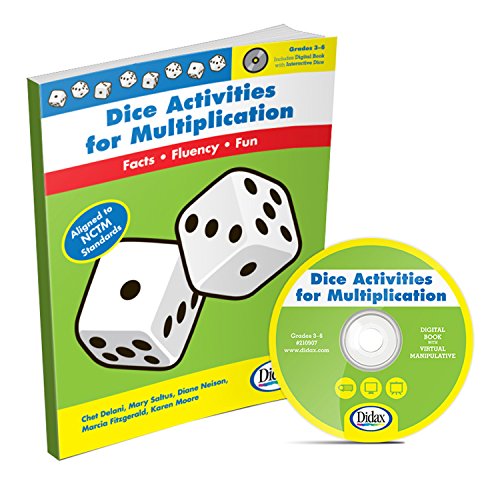 Stock image for Dice Activities for Multiplication, Grades 3-6 for sale by Gulf Coast Books