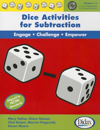 Stock image for Dice Activities for Subtraction, Grades 1-3 for sale by Irish Booksellers