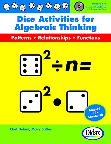 Stock image for Dice Activities for Algebraic Thinking for sale by SecondSale