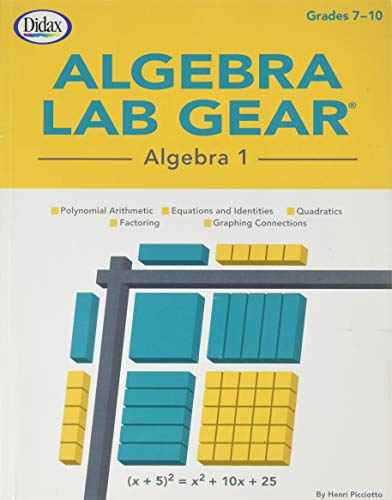 Beispielbild fr Algebra Lab Gear: Algebra 1 (Grades 7-10) zum Verkauf von SecondSale