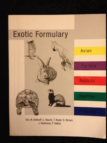 9781583260005: Exotic Formulary