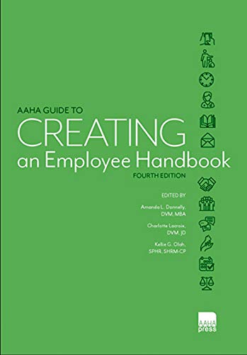 Imagen de archivo de AAHA Guide to Creating an Employee Handbook a la venta por ThriftBooks-Atlanta