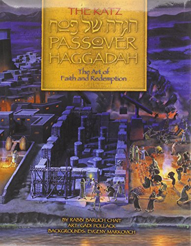 Beispielbild fr The Katz Passover Haggadah: The Art of Faith and Redemption: The Lobos Edition (Bilingual Edition) (Hebrew and English Edition) zum Verkauf von Hafa Adai Books