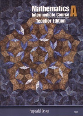 Beispielbild fr Mathematics Intermediate Course A Teacher Edition zum Verkauf von HPB-Red