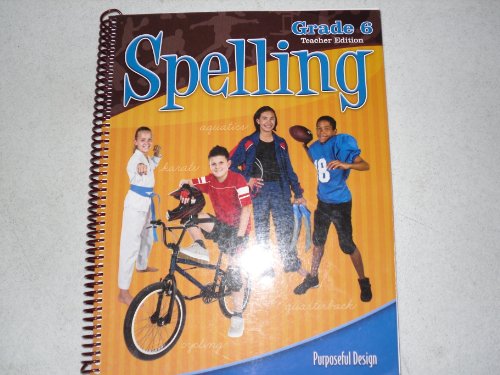 Stock image for Spelling Grade 6 Teacher Edition for sale by HPB-Red