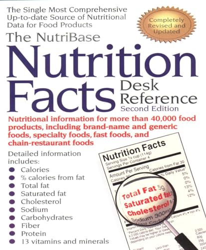 Beispielbild fr The Nutribase Nutrition Facts Desk Reference: Second Edition zum Verkauf von ThriftBooks-Atlanta