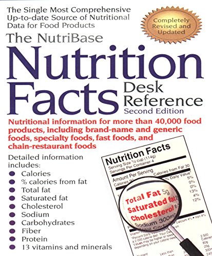 Imagen de archivo de The Nutribase Nutrition Facts Desk Reference: Second Edition a la venta por ThriftBooks-Atlanta