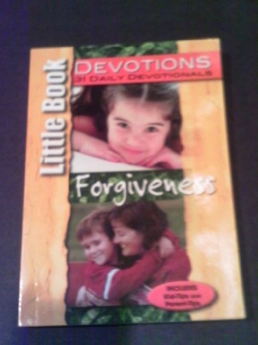 Stock image for Little Book Devotions 31 Daily Devotionals (Forgiveness) for sale by Wonder Book
