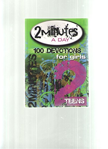 Imagen de archivo de 2 Minutes a Day Devotionals for Girls - Teens a la venta por SecondSale